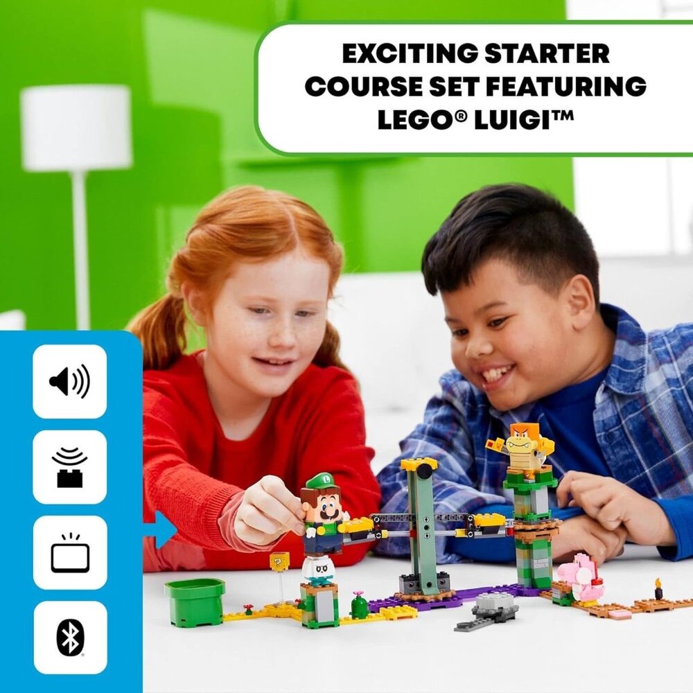 LEGO Super Mario Adventures with Luigi Starter Course Toy for Kids - Picture 2 of 7